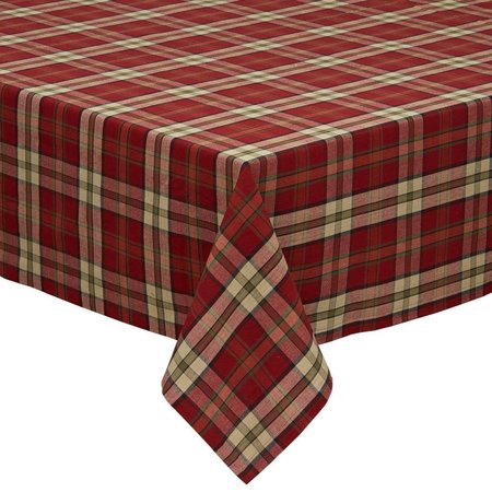 DESIGN IMPORTS 52 x 52 in. Campfire Plaid Tablecloth CAMZ35880